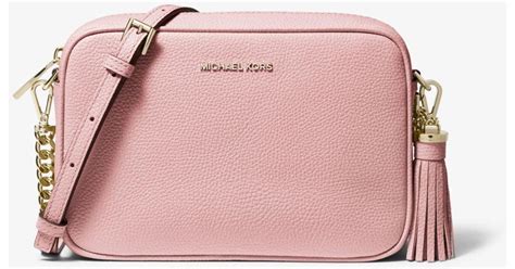 michael kors crossbody cinder|Michael Kors Ginny Medium Leather Crossbody Bag .